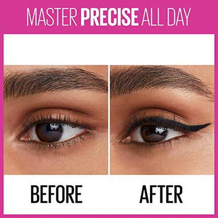 Buy Maybelline Eyestudio Master Precise All Day Waterproof Liquid Eyeliner, Black, 1 Count in India India