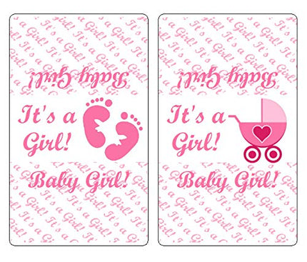 Buy RokAPary 60 Pink Its a Girl Baby Shower Miniatures Candy Bar Wrapper in India