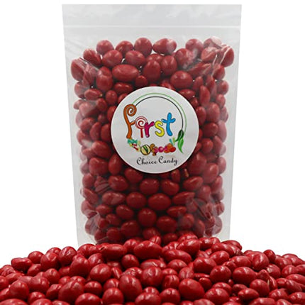 FirstChoiceCandy Red Boston Baked Beans Classic Candy Coated Peanuts 1 Pound
