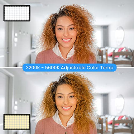 Lume Cube Video Conference Lighting Kit | Live Streaming, Video Conferencing, Remote Working | Lighting Accessory for Laptop, Adjustable Brightness and Color Temperature, Computer Mount Included in India