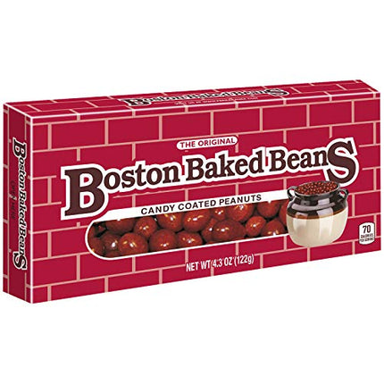 Boston Baked Beans Candy Coated Peanuts, 4.3 Ounce (Pack of 12)