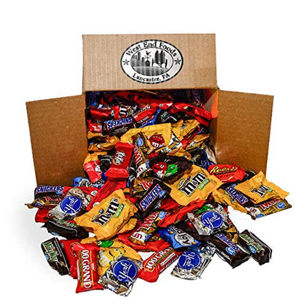 (5.6 LB) Bulk Chocolate Candy Variety Pack - Mixed Chocolate Candy Assortment - Candy Chocolate Variety Pack - Mixed Candy Box - Variety Mixed Chocolate Candy Assortment Bag - Fun Size Candy Bars, Mini Chocolates in India