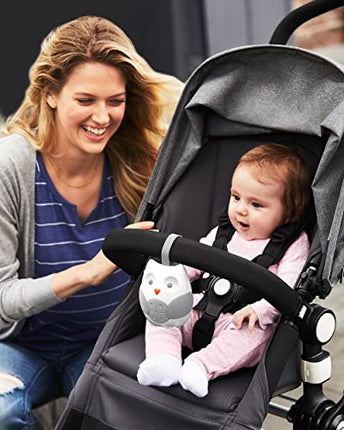 Skip Hop Portable Baby Soother, Stroll & Go, Owl