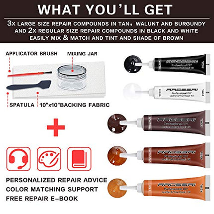 buy Brown Leather Repair Kits for Couches - Vinyl and Leather Repair Kit -Leather Paint- Leather Scr in india