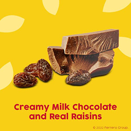 Raisinets, Milk Chocolate Covered California Raisins, 8.0 oz Resealable Bag, Bulk 8 pack