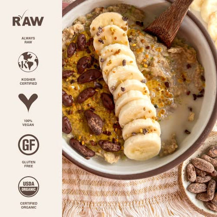 Rawmio Chocolate Covered Macadamia Nuts - Organic, Raw, Vegan, 70% Dark Chocolate, 1 Pack, 2 oz.