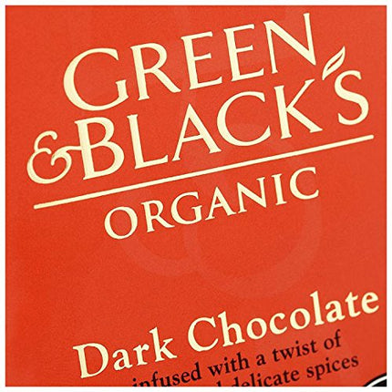 Green and Black's Organic Dark Chocolate Maya Gold 100 g (Pack of 5)