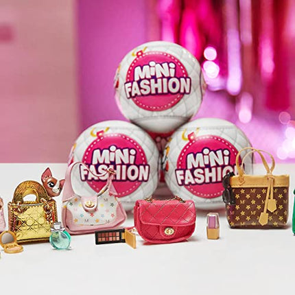 5 Surprise Mystery Capsule Real Miniature Collectible Mini Fashion Brands Series 1