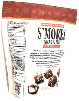 S'mores Snack Mix, Peppermint, Fannie May, 18Oz