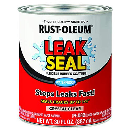 Rust-Oleum 275116 LeakSeal Flexible Rubber Coating, 30 oz, Crystal Clear in India