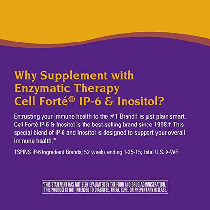 Nature's Way Cell Forté IP-6 And Inositol Supplement, Gluten-Free, Vegan, 240 Capsules in India