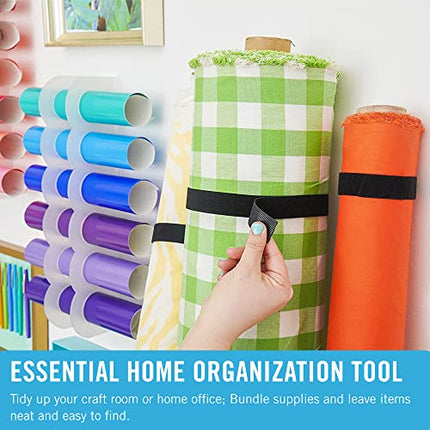 Velcro One Wrap roll becomes home organization tool 