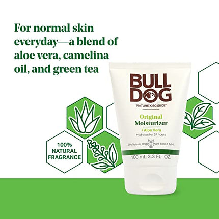 Bulldog Skincare and Grooming For Men Original Face Moisturizer, 3.3 Ounce in India