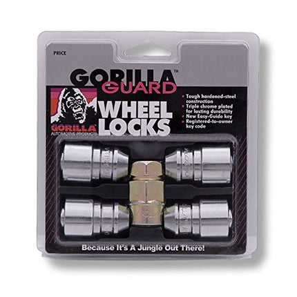 Buy Gorilla Automotive 61621 Acorn Gorilla Guard Locks (12mm x 1.25 Thread Size) - Pack of 4 India