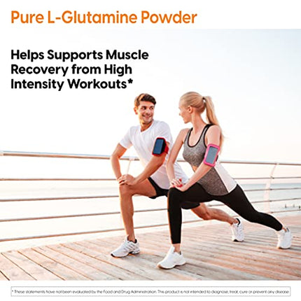 Buy Doctor's  Pure L-Glutamine Powder, Supports Muscle Mass, Strength & Post-Workout Recovery, Amino Acid, 300g India