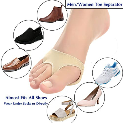 (2 Pairs)Metatarsal Pads Ball of Foot Cushion Socks for Women and Men,Invisible Forefoot Sleeve Relief Pain Blister Callus,No Slip Ball of Foot CoversMedium Beige 3 in India