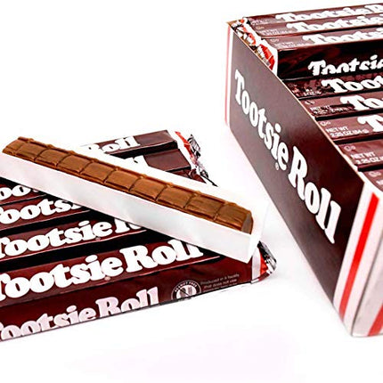 Tootsie Roll Bars, Original Classic Size, 2.25 Ounce Rolls, (Pack of 36), Peanut Free, Gluten Free