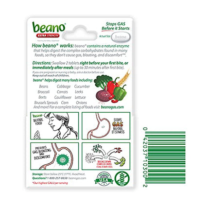 Beano Tablets -100 Count