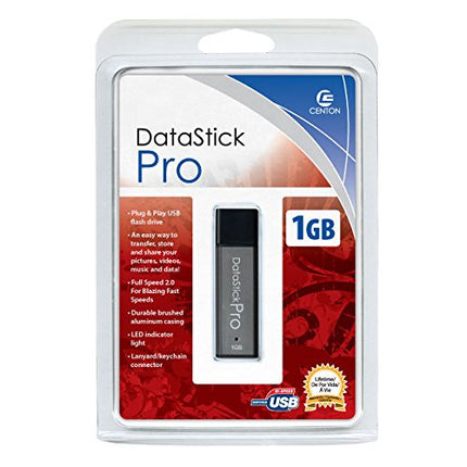 Buy Centon DataStick Pro USB 2.0 Flash Drive 1GB x 1, Grey (DSP1GB-004) India