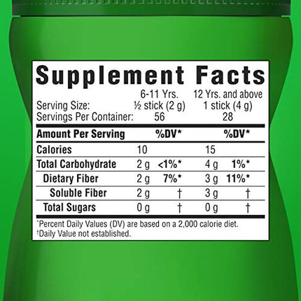 Benefiber On the Go Prebiotic Fiber Supplement Powder for Digestive Health, Daily Fiber, Unflavored - 28 Sticks (3.92 Ounces)