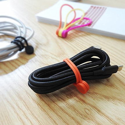 buy SMART&COOL Reusable Silicone Magnetic Cable Ties - Bundling & Organizing in India