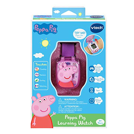 VTech Peppa Pig Learning Watch, Purple in India