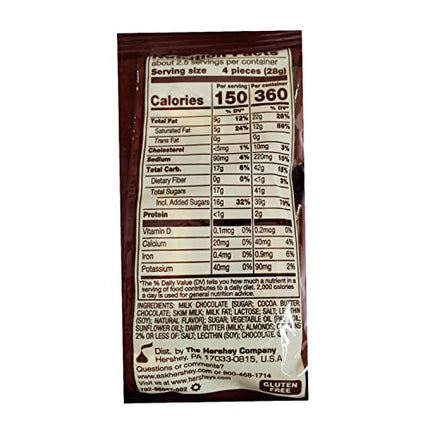 Buy Hershey (1) Bag Heath Miniatures Candy Bars - Milk Chocolate English Toffee Candy Bars - Individually Wrapped - Net Wt. 2.4 oz India