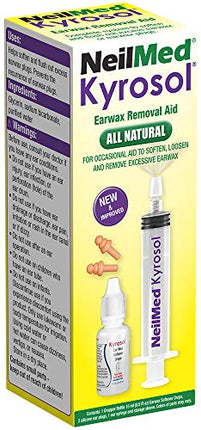 SQUIP NeilMed Kyrosol All-Natural Earwax Removal Aid, Original Version in India