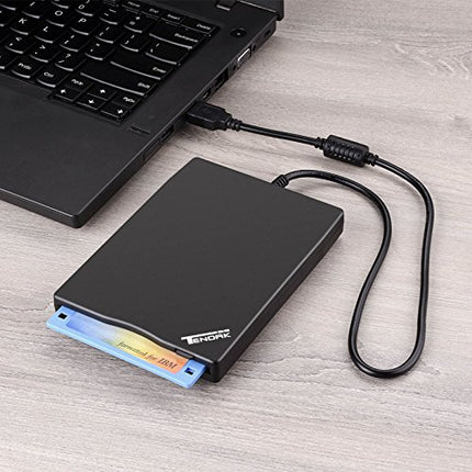 Buy Tendak USB Floppy Disk Drive - 3.5" Portable USB External 1.44MB FDD Diskette Drive for PC Windows in India.
