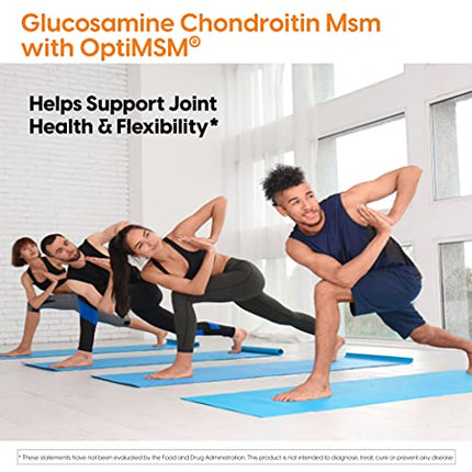 Doctor's Best Glucosamine Chondroitin Msm with OptiMSM Capsules, Supports Healthy Joint Structure, Function & Comfort, Non-GMO, Gluten Free, Soy Free, 240 Count (Pack of 1) in India