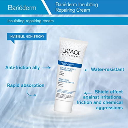 Uriage Bariederm Insulating Repairing Cream, 2.5 Fl Oz
