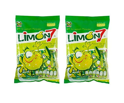 Buy ANAHUAC Limon 7 Sal y Limon 2 PACK 100 Piezas 200 gr. c/u | Salt and Lemon Powder 2 PACK 100 Units 7 oz. each. India