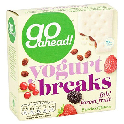 Go Ahead Yoghurt Breaks Forest Fruit - 5 per pack
