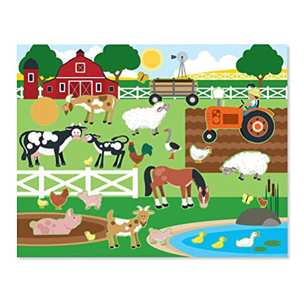Melissa And Doug Reusable Sticker Pad: Habitats - 150+ Reusable Stickers 7 Ounces - Kids Animal Activities, Restickable Animals Sticker Book, Animal Habitats Removable Stickers For Kids Ages 3+ in India
