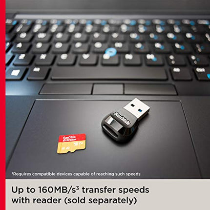 Buy SanDisk 256GB Extreme MicroSDXC UHS-I Memory Card - C10, U3, V30, 4K, A2, Micro SD - SDSQXA1-256G-GN6MN in India India