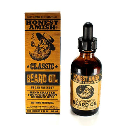Honest Amish - Classic Beard Oil - 2 Ounce