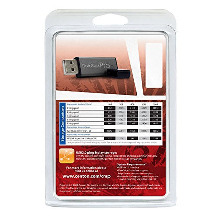 Buy Centon DataStick Pro USB 2.0 Flash Drive 1GB x 1, Grey (DSP1GB-004) India