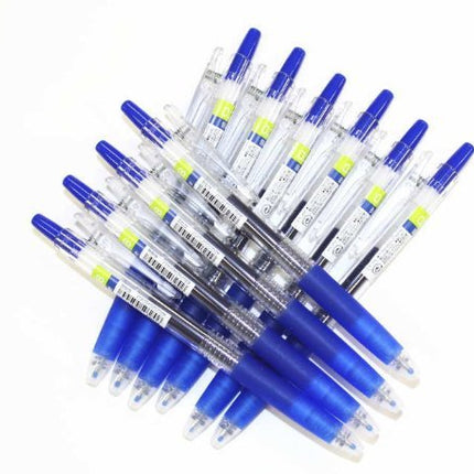 Buy Pilot Juice Gel Rolling Ball Pens, Ultra Fine Point,rubber Body Type,-0.38mm-blue Ink-value Set of 10 India