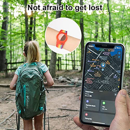 AirTag Wristband For Kids with GPS Tracker