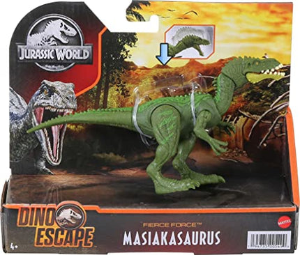 Jurassic World Dinosaur Action Figure Masiakasaurus, Fierce Force Dino Toy With Single Strike Feature, Posable Joints