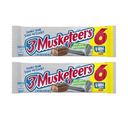 Buy (2 pack) 3 Musketeers Chocolate Fun Size Chocolate Bars Candy 2.93 oz India