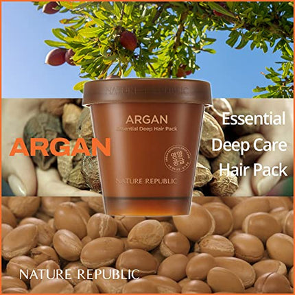 Nature Republic Argan Essential Deep Care Hair Pack, 200 ml / 6.76 Fl Oz in India