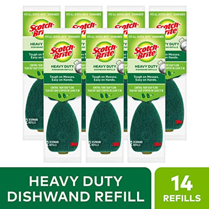 Buy Scotch-Brite Heavy Duty Dishwand Refills, Keep Your Hands Out of Dirty Water, 2 Refills 2023