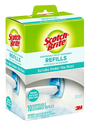 Buy Scotch-Brite Disposable Toilet Scrubber 10 Piece Refills India