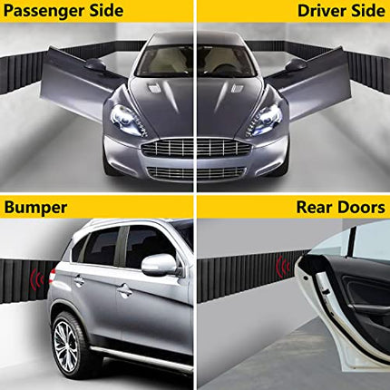 Buy Spurtar Garage Wall Protector Self-Adhesive Car Door Guards 79 x 8 x 0.6 in Ultra Thick Anti-Col in India