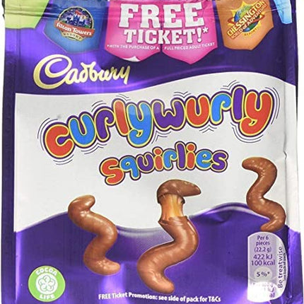 Buy Cadbury curly wurly squirlies 95g India