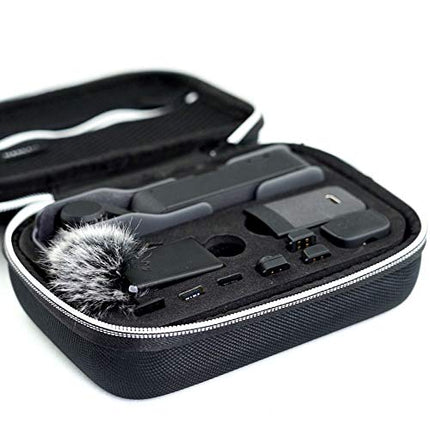 MAXCAM Carrying Small Case Compatible with DJI Pocket 2 Creator Combo (Pocket 2 and Accessories are NOT Included)