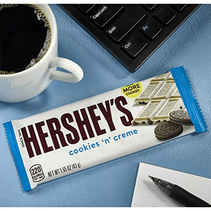 Buy HERSHEY'S COOKIES 'N' CREME Candy, Bulk, Individually Wrapped, 1.55 oz Bars (36 Count) India