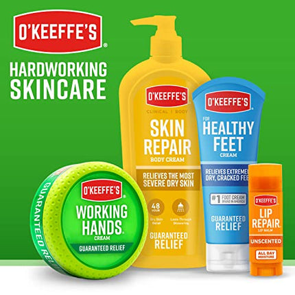 Various products of O'keeffe's Cream 