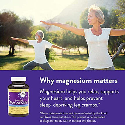 InnovixLabs Advanced Magnesium, High Absorption Magnesium Glycinate & Magnesium Malate, Highly Bioavailable Chelated Magnesium, 210 mg per Serving, Soy & Gluten-Free, Non-GMO & Vegan, 150 Capsules in India